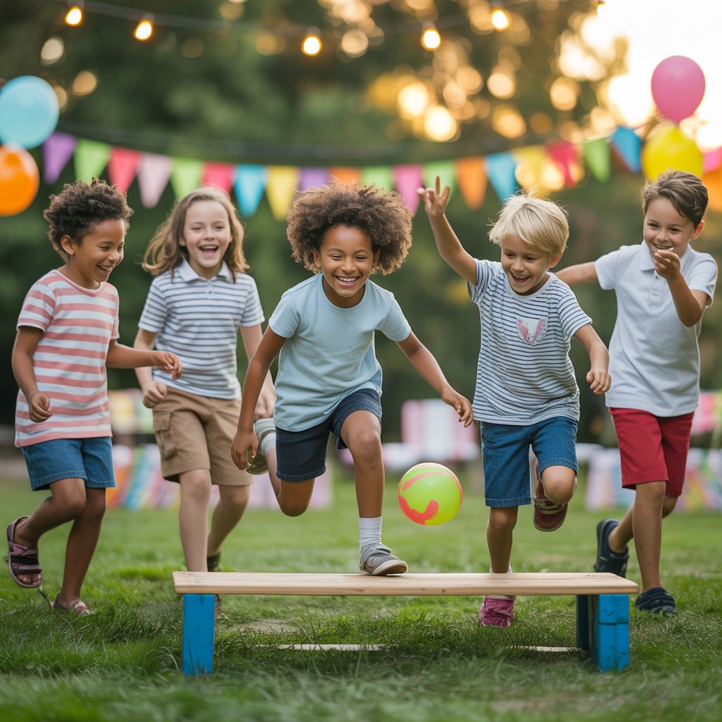 Kindergeburtstag, Kinderbetreuung, Kringelbunt